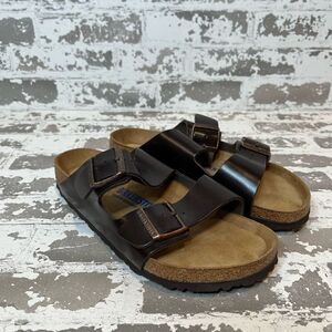 Birkenstock | women brown leather Arizona sandals